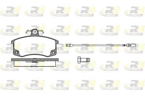 Brake Pad Set, disc brake (2221.02)
