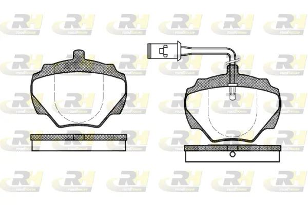 Brake Pad Set, disc brake (2222.01)