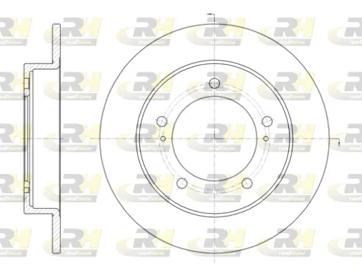 Brake Disc (6329.00)