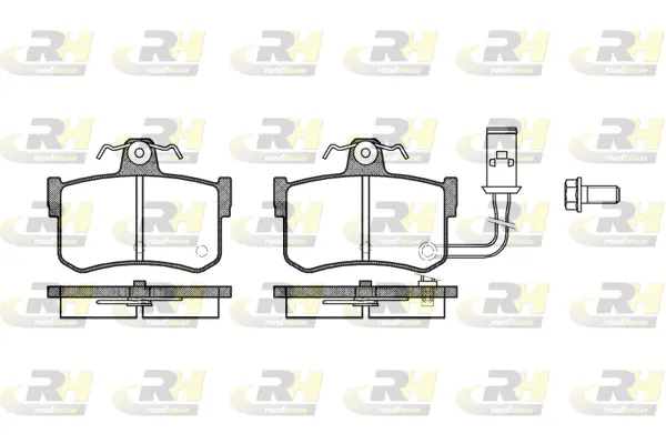 Brake Pad Set, disc brake (2251.01)