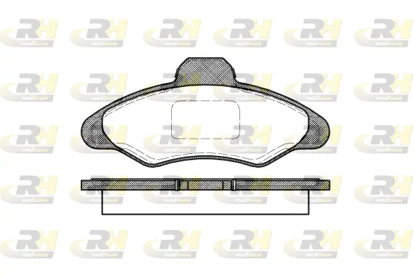 Brake Pad Set, disc brake (2331.00)