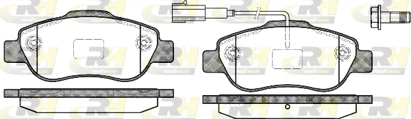Brake Pad Set, disc brake (21100.11)
