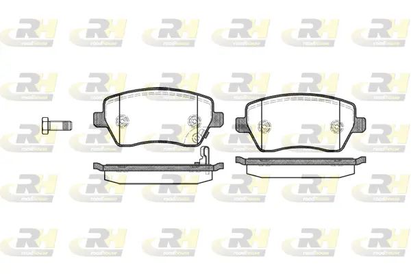 Brake Pad Set, disc brake (2987.11)