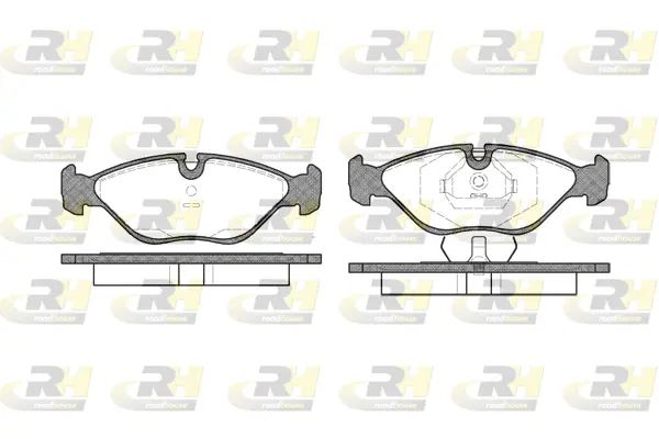 Brake Pad Set, disc brake (2319.00)