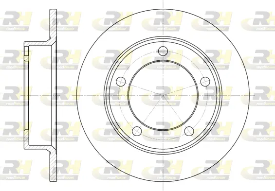 Brake Disc (6257.00)
