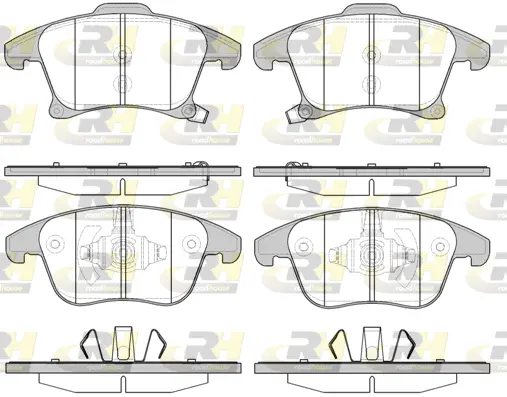 Brake Pad Set, disc brake (21249.22)