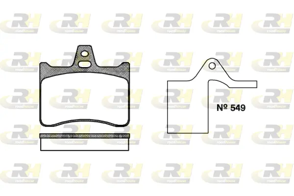 Brake Pad Set, disc brake (2088.10)
