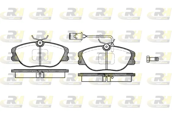 Brake Pad Set, disc brake (2305.02)