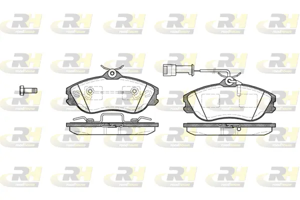Brake Pad Set, disc brake (2276.22)