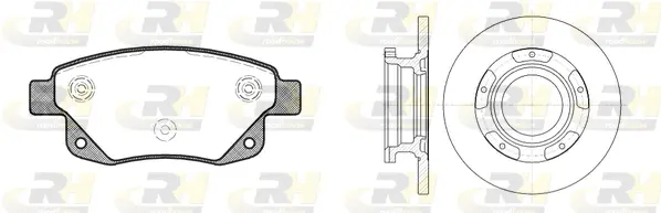 Brake Kit, disc brake (81252.00)