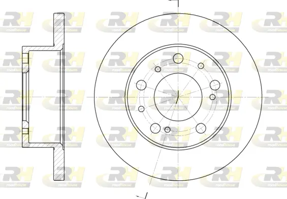 Brake Disc (6169.00)