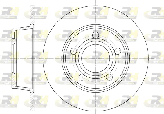 Brake Disc (6724.00)