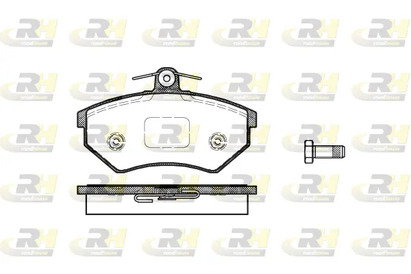 Brake Pad Set, disc brake (2134.40)