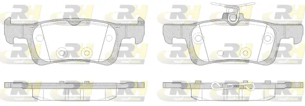 Brake Pad Set, disc brake (21563.00)