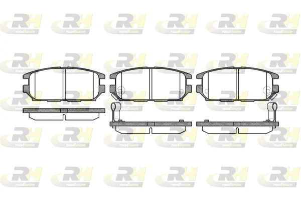 Brake Pad Set, disc brake (2356.12)