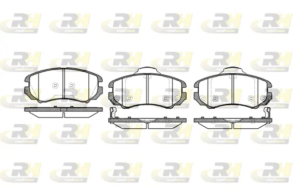 Brake Pad Set, disc brake (2953.02)