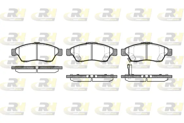 Brake Pad Set, disc brake (2875.01)