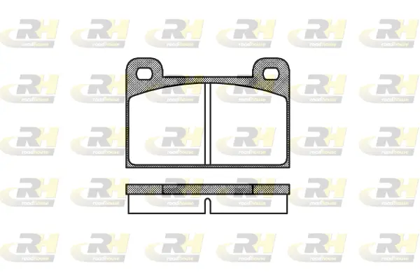 Brake Pad Set, disc brake (2018.00)