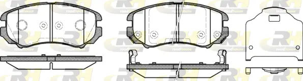 Brake Pad Set, disc brake (2953.12)