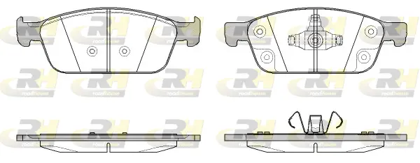 Brake Pad Set, disc brake (21510.50)