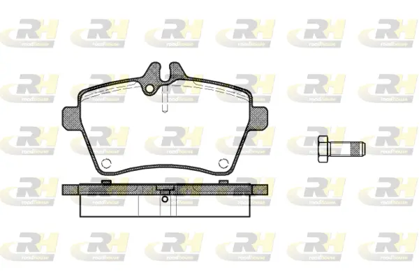 Brake Pad Set, disc brake (21144.00)