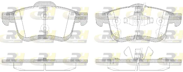 Brake Pad Set, disc brake (21183.42)