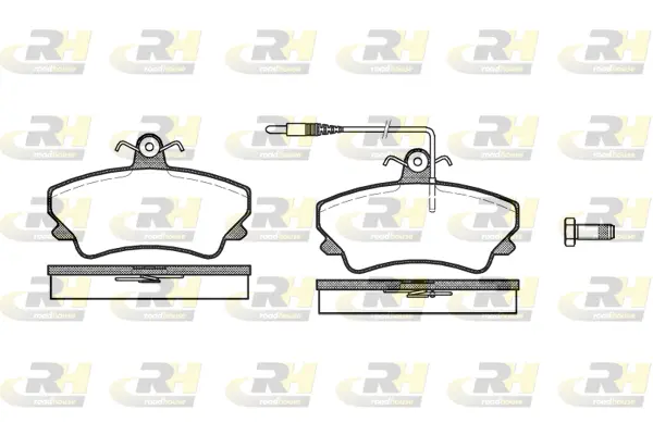 Brake Pad Set, disc brake (2409.12)