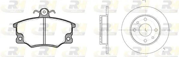 Brake Kit, disc brake (8146.00)
