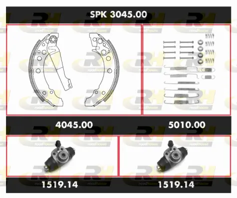 Brake Kit, drum brake (SPK 3045.00)