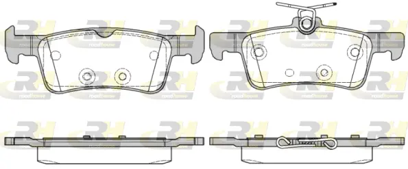 Brake Pad Set, disc brake (21563.10)