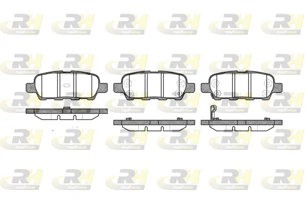 Brake Pad Set, disc brake (2876.01)