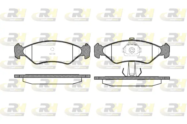Brake Pad Set, disc brake (2285.20)
