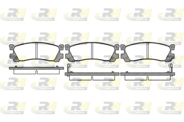 Brake Pad Set, disc brake (2399.02)