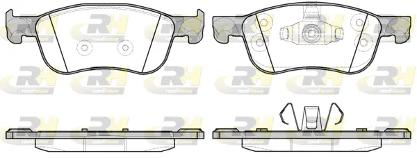 Brake Pad Set, disc brake (21776.00)