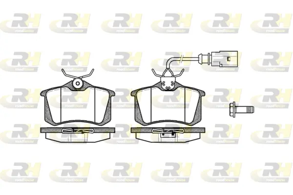 Brake Pad Set, disc brake (2263.02)