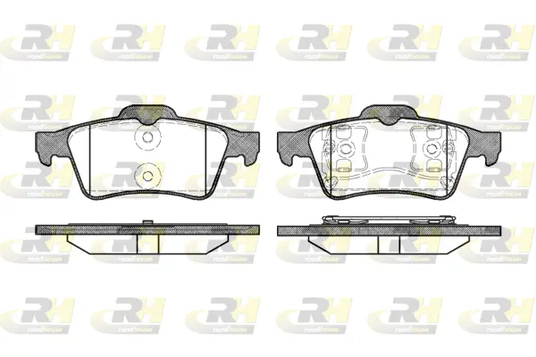 Brake Pad Set, disc brake (2842.00)