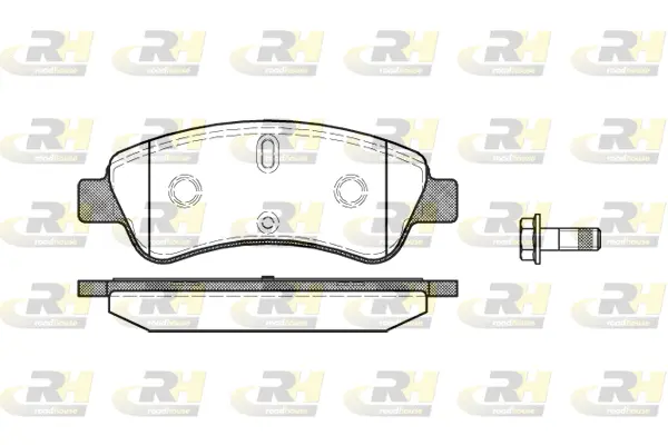 Brake Pad Set, disc brake (2840.10)