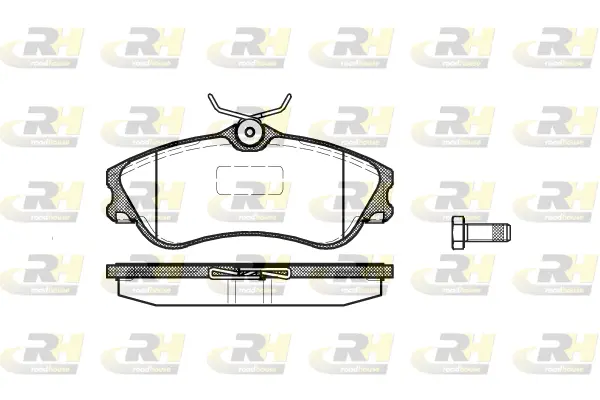 Brake Pad Set, disc brake (2634.00)