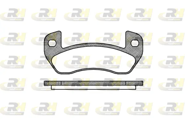 Brake Pad Set, disc brake (21152.00)