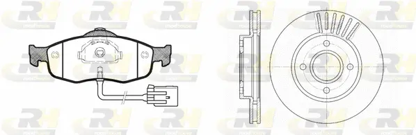 Brake Kit, disc brake (8432.00)