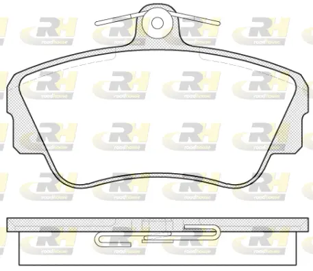 Brake Pad Set, disc brake (2309.00)