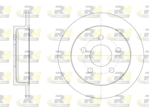Brake Disc (6719.00)