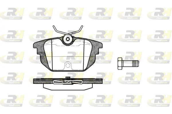 Brake Pad Set, disc brake (2692.00)