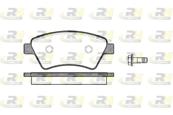 Brake Pad Set, disc brake (2976.10)