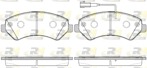 Brake Pad Set, disc brake (21275.22)