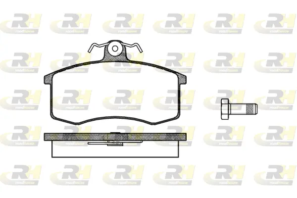 Brake Pad Set, disc brake (2221.00)