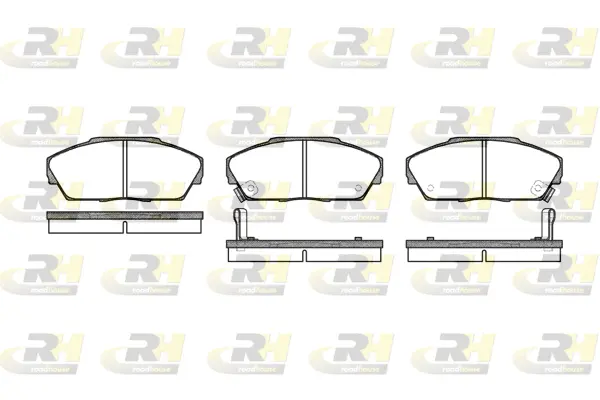 Brake Pad Set, disc brake (2237.02)