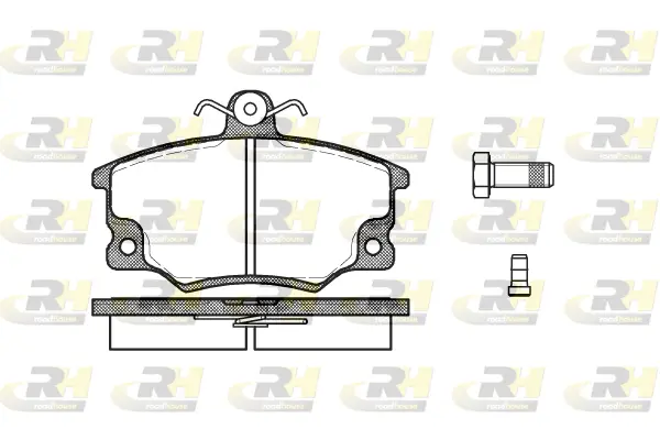 Brake Pad Set, disc brake (2146.62)