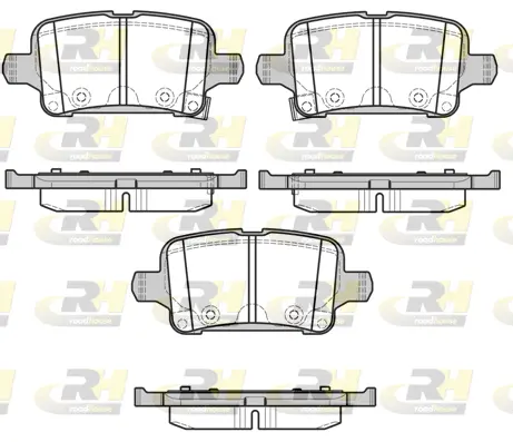Brake Pad Set, disc brake (21628.02)