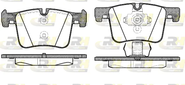 Brake Pad Set, disc brake (21457.00)